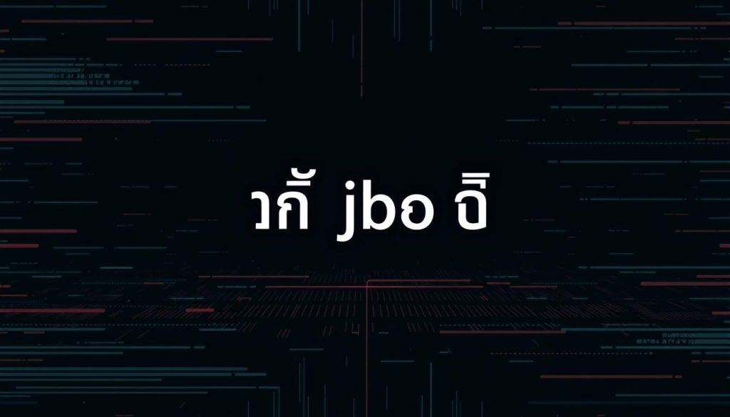 jbo thailand เข้าไม่ได้