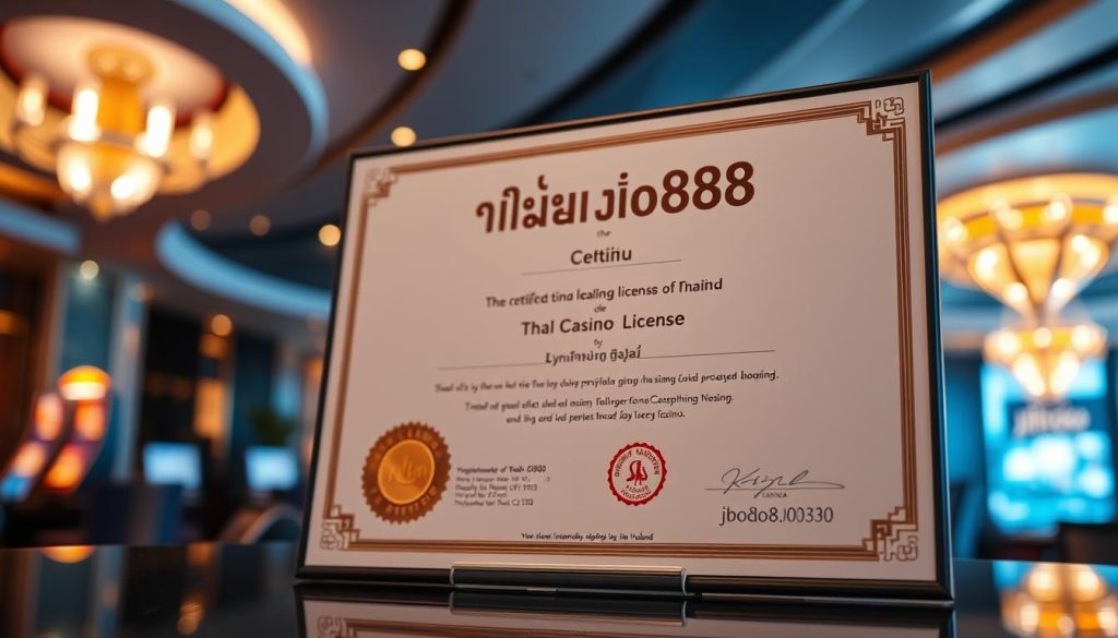 ใบอนุญาตคาสิโน