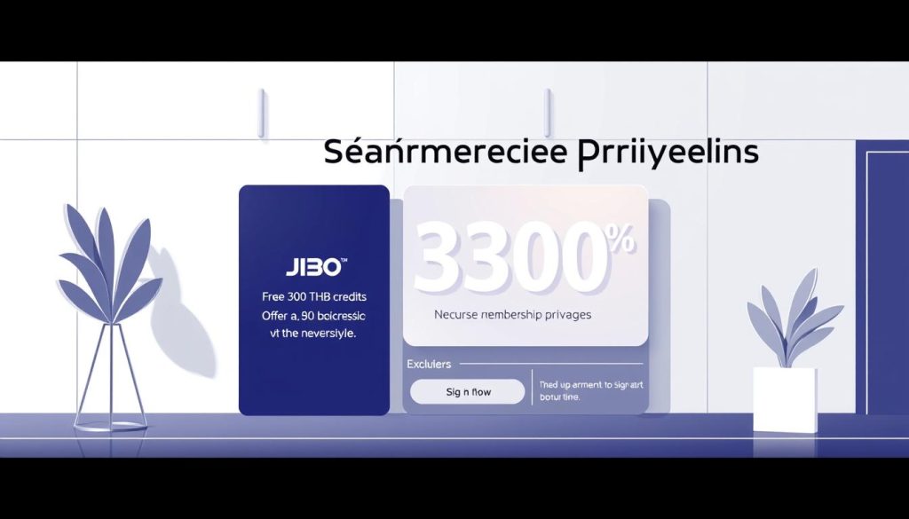 สิทธิพิเศษสมาชิกใหม่ JBO